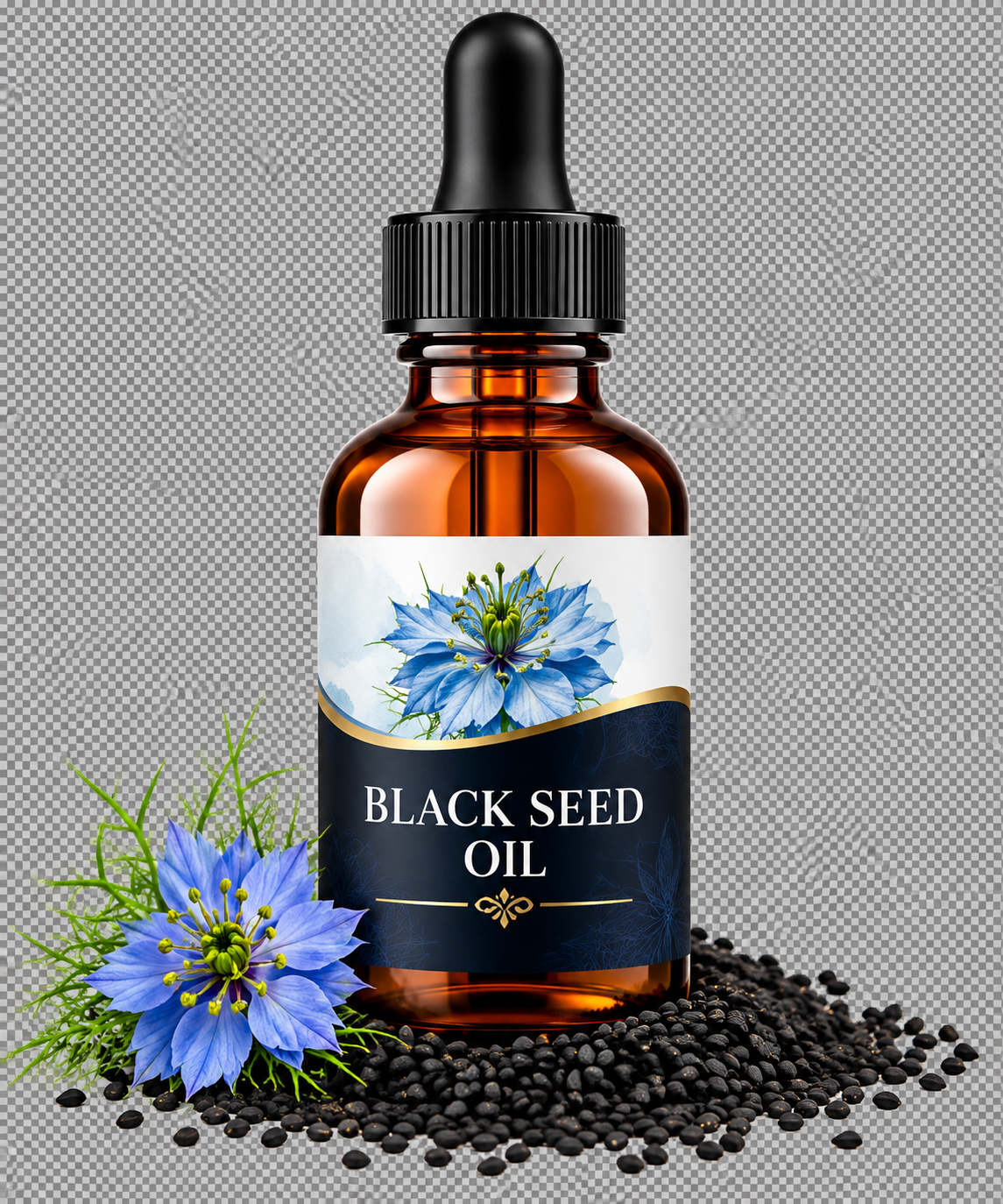 Black Seed Oil bottle