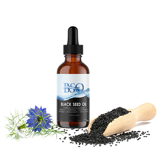 Black Seed Oil bottle
